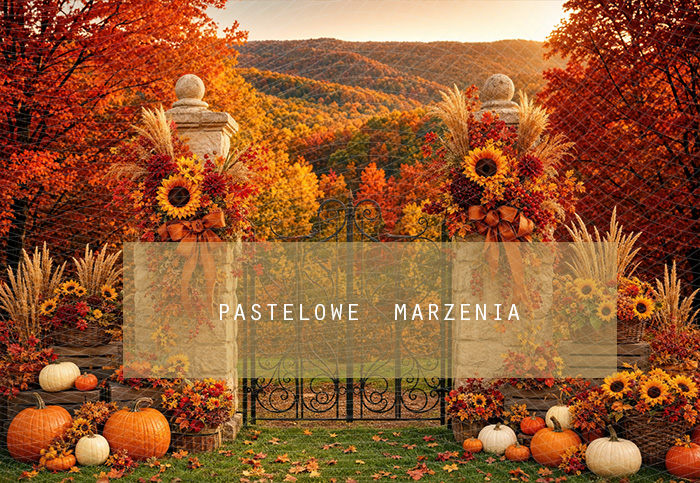 Fabric photographic background from the Autumn category, Frame 290x200 cm