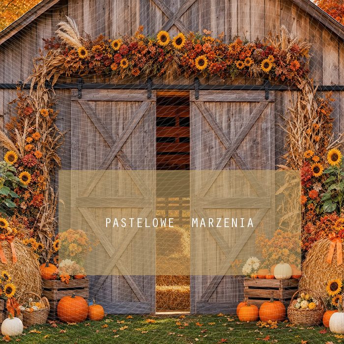 Fabric photographic background from the Autumn category, Frame 250x250 cm
