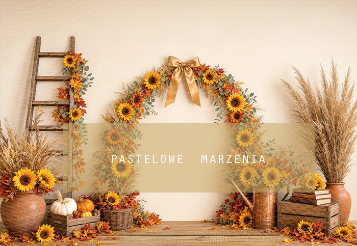 Fabric photographic background from the Autumn category, Frame 290x200 cm