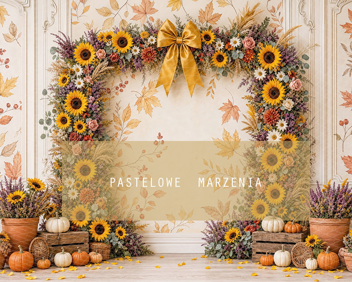 Fabric photographic background from the Autumn category, Frame 250x200 cm