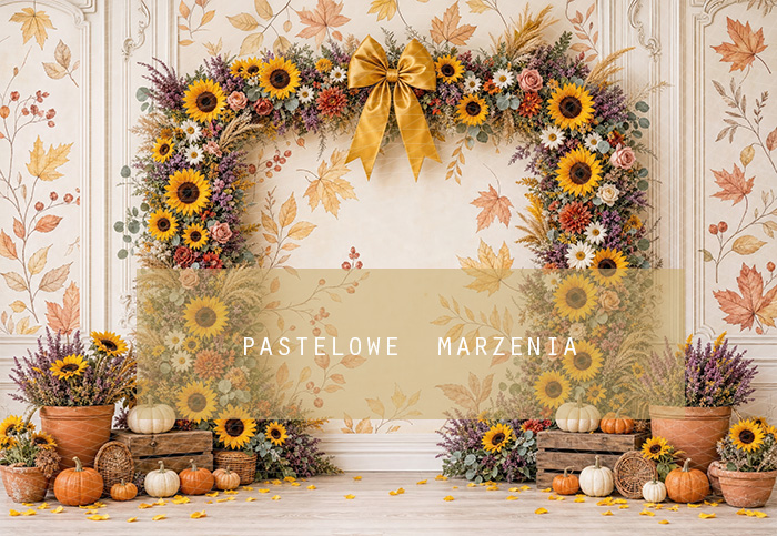 Fabric photographic background from the Autumn category, Frame 290x200 cm