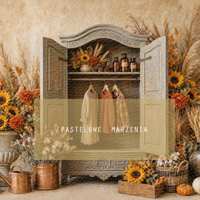 Fabric photographic background from the Autumn category, Frame 250x250 cm