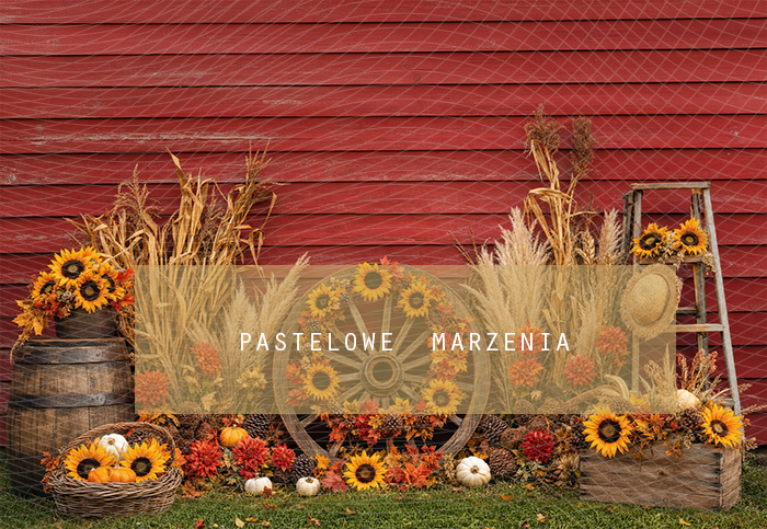 Fabric photographic background from the Autumn category, Frame 290x200 cm