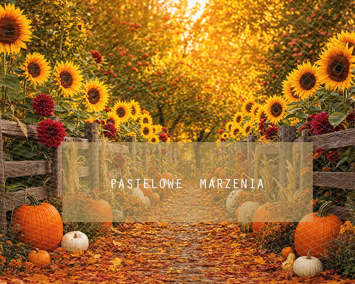 Fabric photographic background from the Autumn category, Frame 250x200 cm