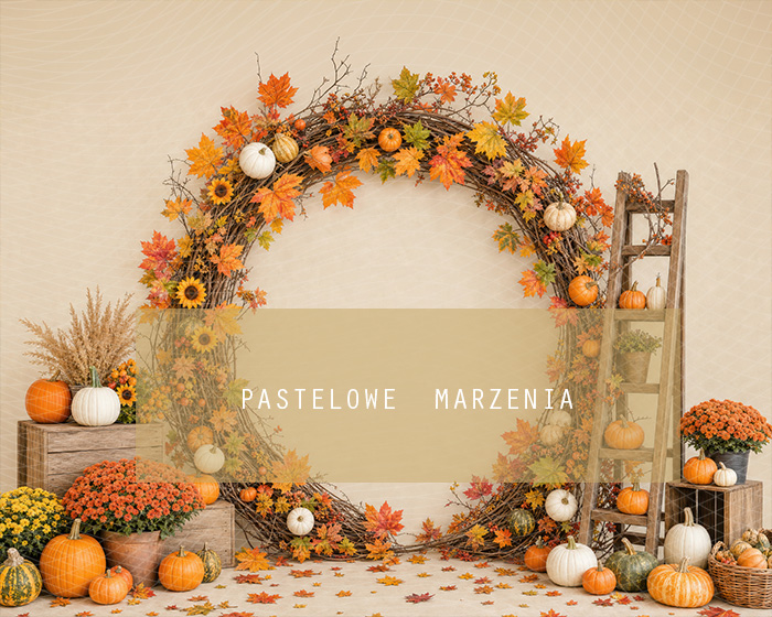 Fabric photographic background from the Autumn category, Frame 250x200 cm