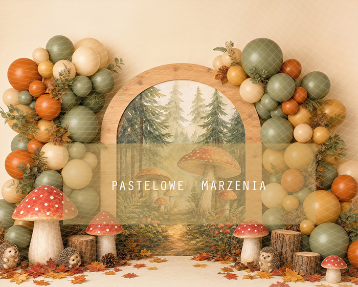 Fabric photographic background from the Autumn category, Frame 250x200 cm