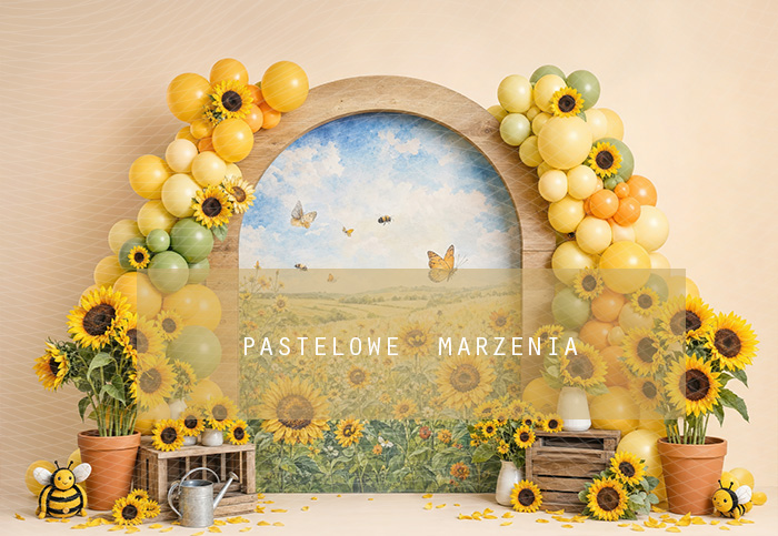 Fabric photographic background from the Autumn category, Frame 290x200 cm