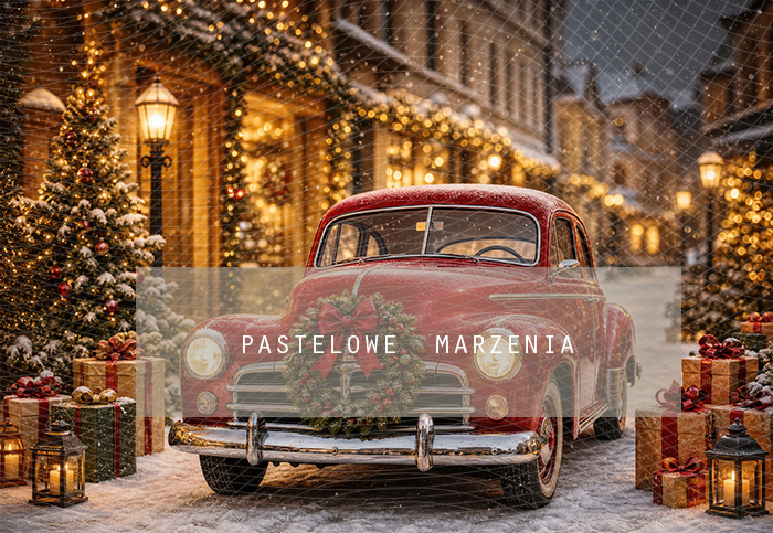 Fabric photographic background from the Christmas category, Frame 290x200 cm