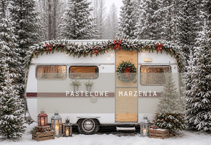 Fabric photographic background from the Christmas category, Frame 290x200 cm