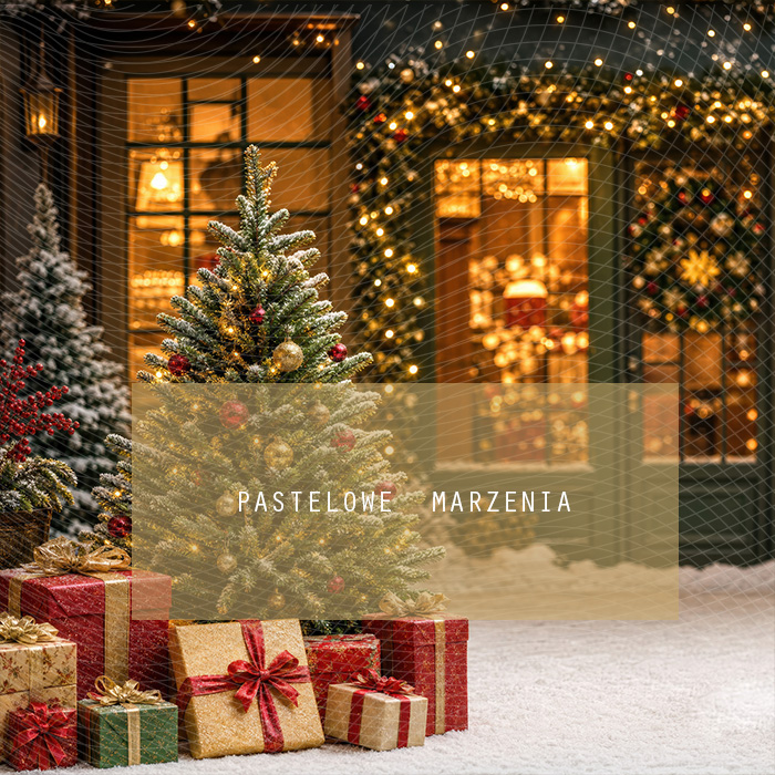 Fabric photographic background from the Christmas category, Frame 250x250 cm