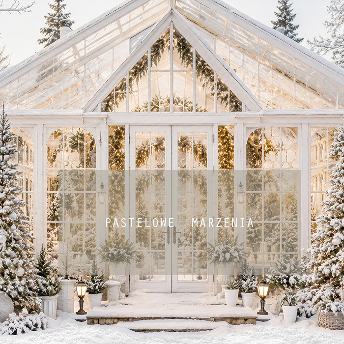 Fabric photographic background from the Christmas category, Frame 250x250 cm