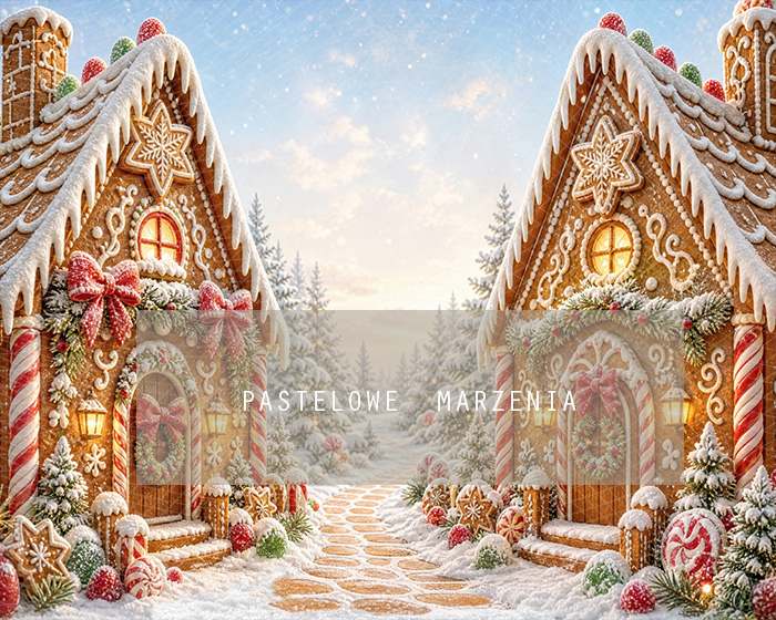 Fabric photographic background from the Christmas category, Frame 250x200 cm