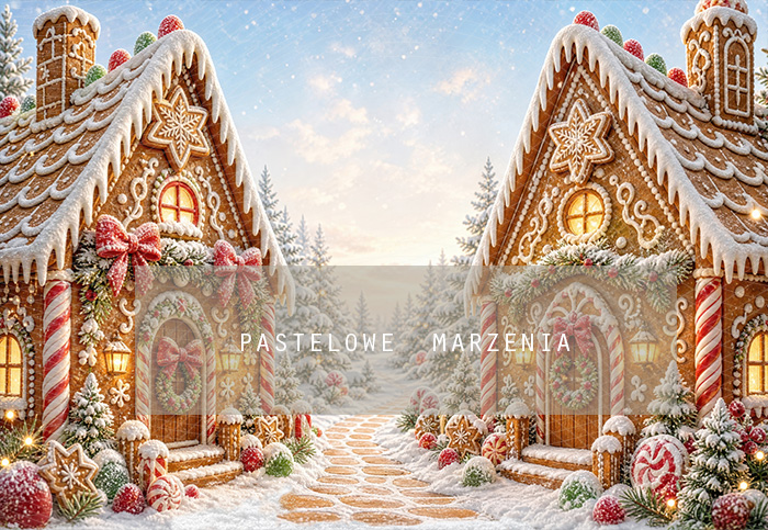 Fabric photographic background from the Christmas category, Frame 290x200 cm