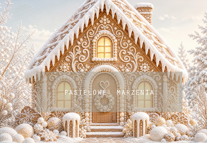 Fabric photographic background from the Christmas category, Frame 290x200 cm