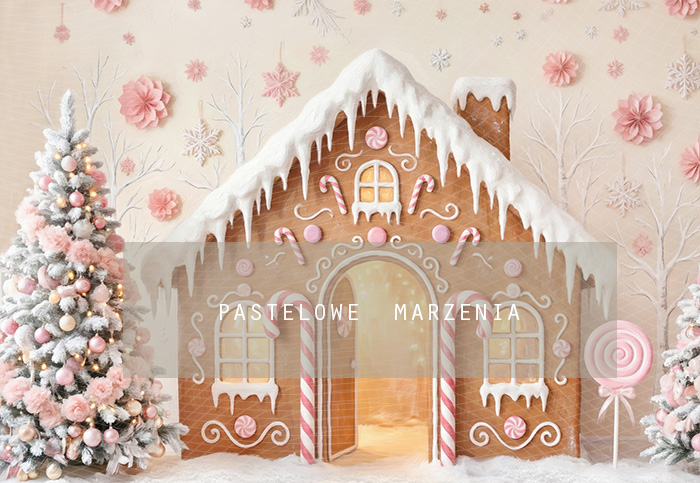 Fabric photographic background from the Christmas category, Frame 290x200 cm