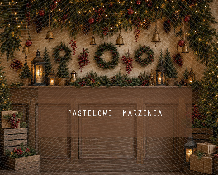 Fabric photographic background from the Christmas category, Frame 250x200 cm