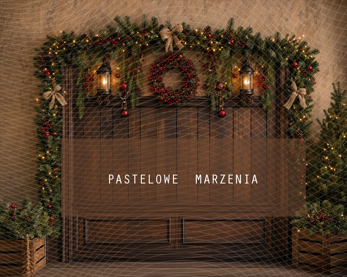 Fabric photographic background from the Christmas category, Frame 250x200 cm