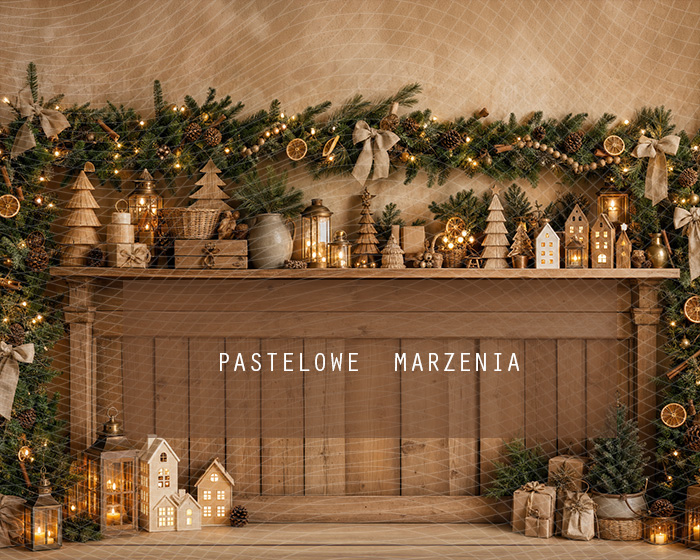 Fabric photographic background from the Christmas category, Frame 250x200 cm