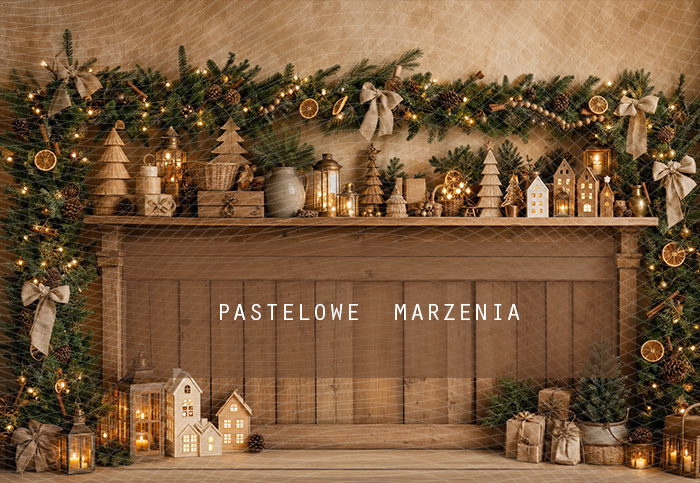 Fabric photographic background from the Christmas category, Frame 290x200 cm
