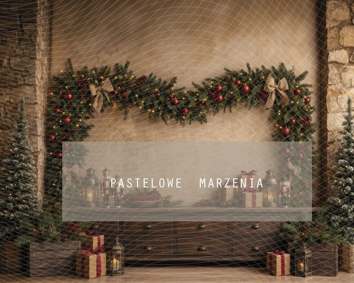 Fabric photographic background from the Christmas category, Frame 250x200 cm