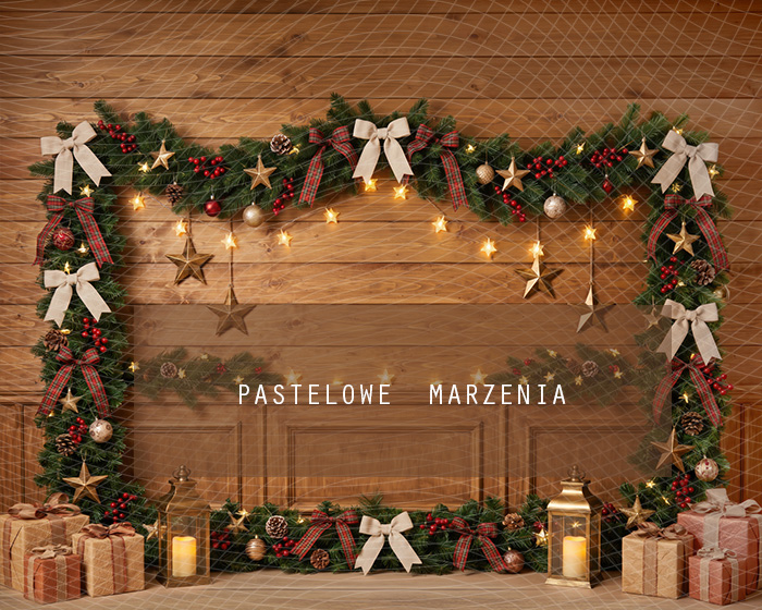 Fabric photographic background from the Christmas category, Frame 250x200 cm