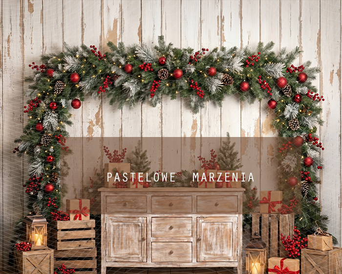 Fabric photographic background from the Christmas category, Frame 250x200 cm