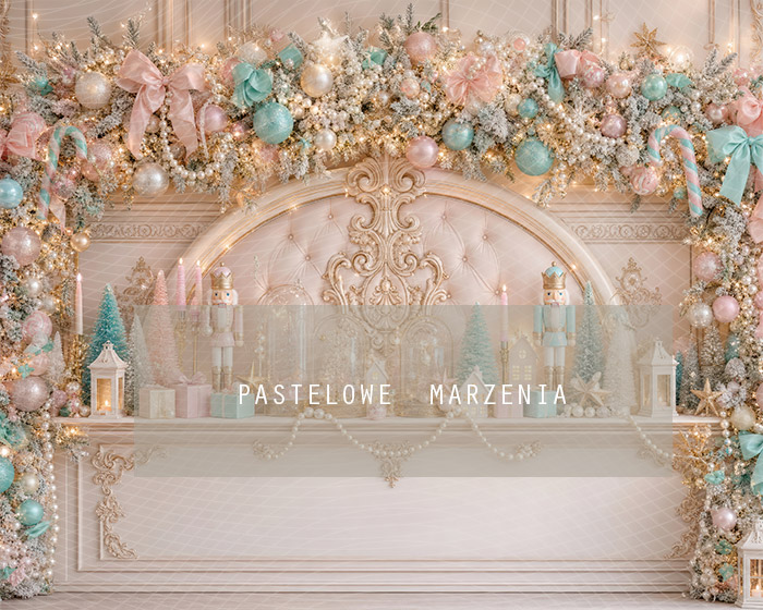 Fabric photographic background from the Christmas category, Frame 250x200 cm