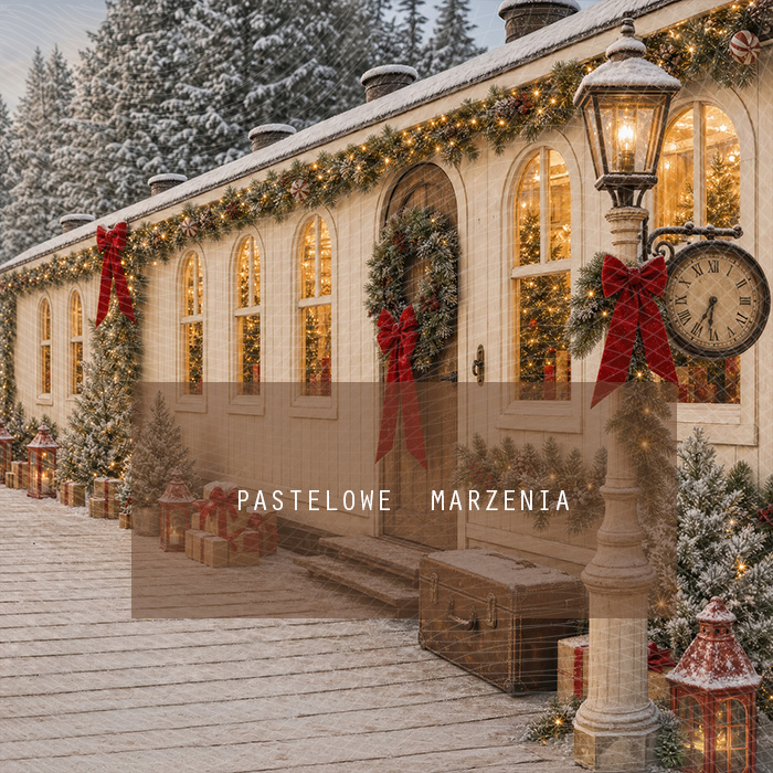 Fabric photographic background from the Christmas category, Frame 250x250 cm