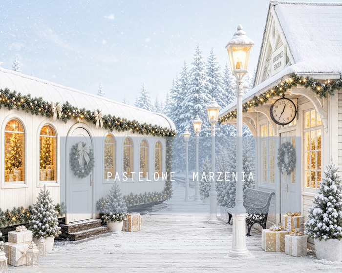 Fabric photographic background from the Christmas category, Frame 250x200 cm