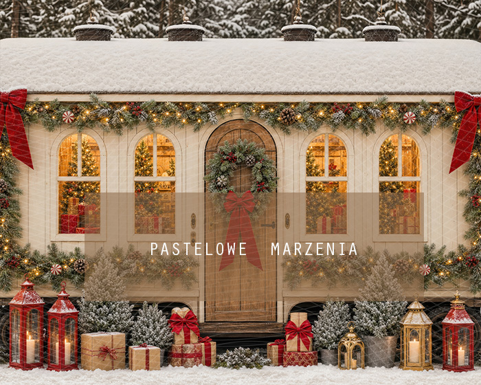 Fabric photographic background from the Christmas category, Frame 250x200 cm