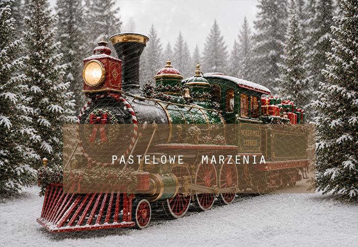 Fabric photographic background from the Christmas category, Frame 290x200 cm