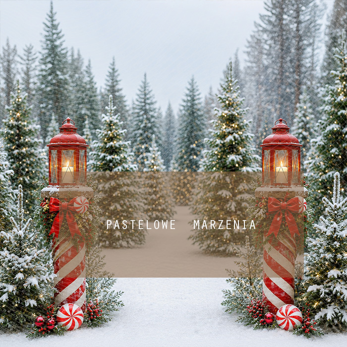 Fabric photographic background from the Christmas category, Crop 250x250 cm