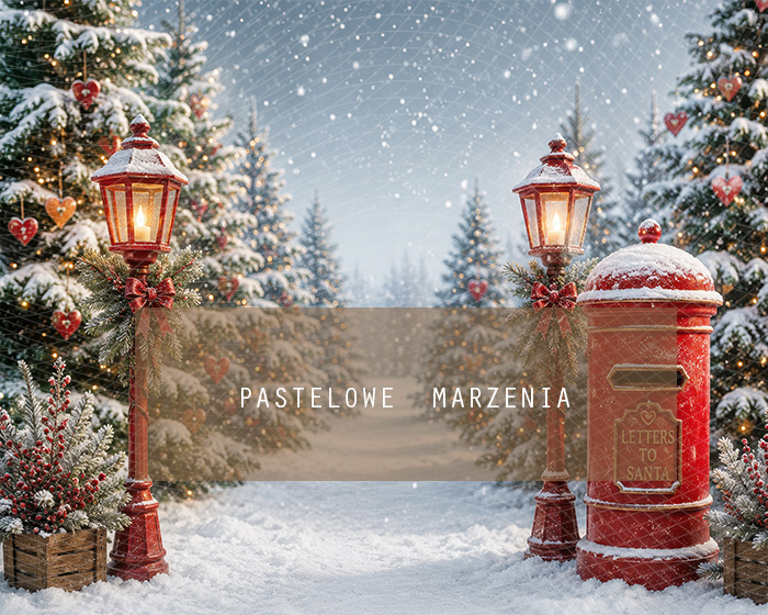 Fabric photographic background from the Christmas category, Frame 250x200 cm