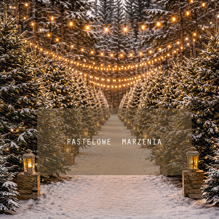 Fabric photographic background from the Christmas category, Frame 250x200 cm