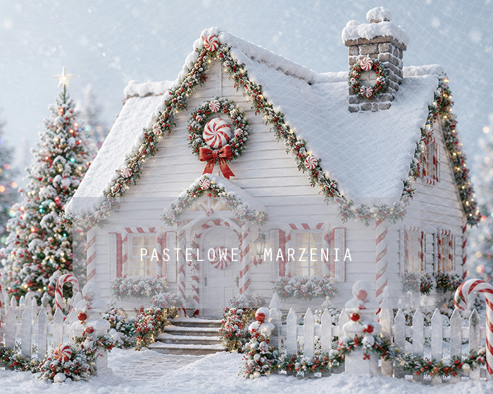 Fabric photographic background from the Christmas category, Frame 250x200 cm