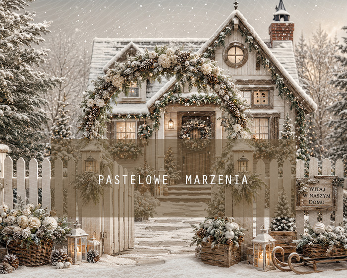 Fabric photographic background from the Christmas category, Frame 250x200 cm