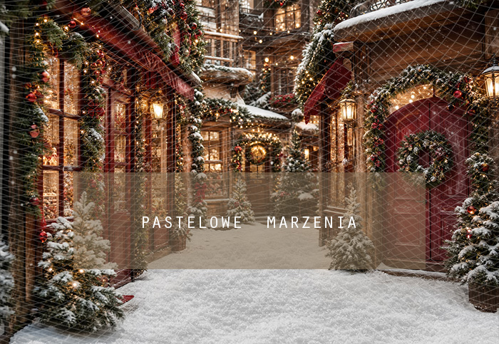 Fabric photographic background from the Christmas category, Frame 290x200 cm