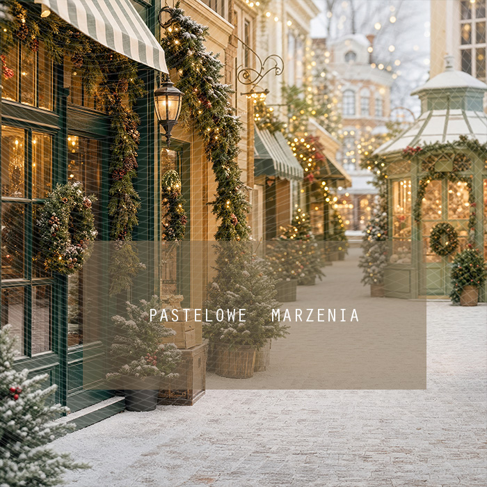 Fabric photographic background from the Christmas category, Frame 250x250 cm