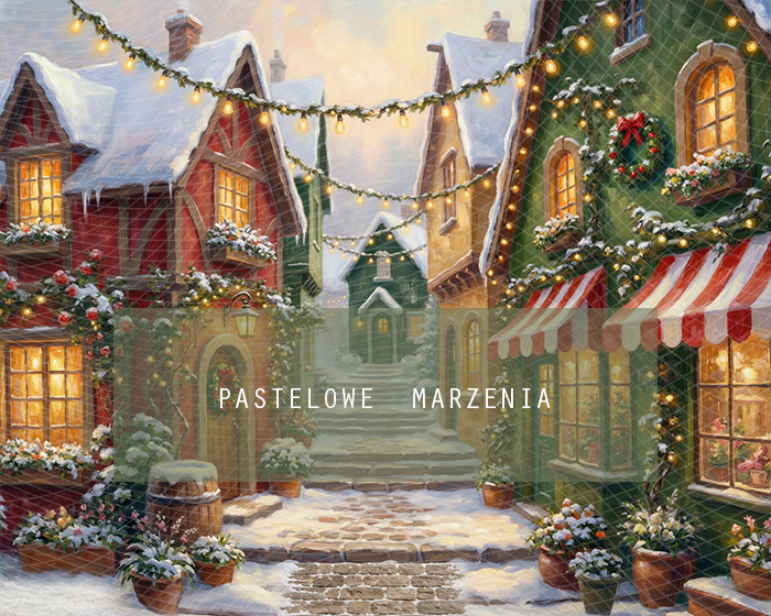 Fabric photographic background from the Christmas category, Frame 250x200 cm