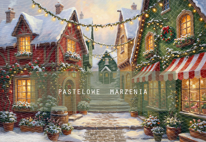 Fabric photographic background from the Christmas category, Frame 290x200 cm