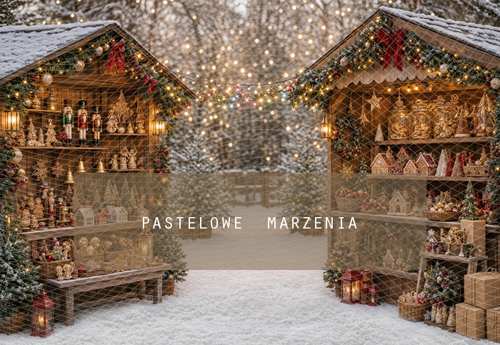 Fabric photographic background from the Christmas category, Frame 290x200 cm