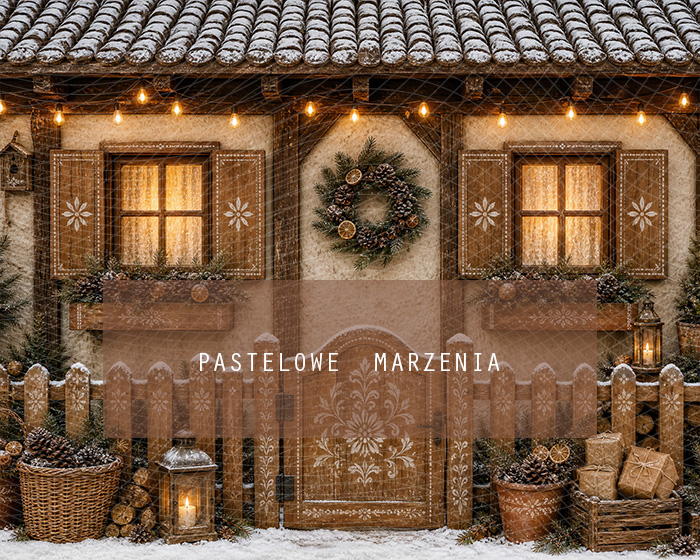 Fabric photographic background from the Christmas category, Frame 250x200 cm