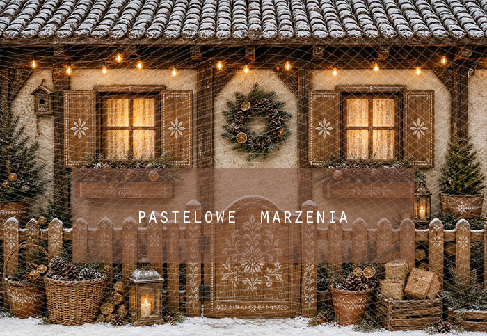 Fabric photographic background from the Christmas category, Frame 290x200 cm