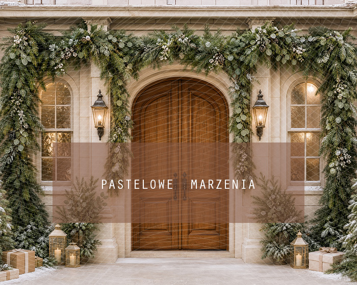 Fabric photographic background from the Christmas category, Frame 250x200 cm