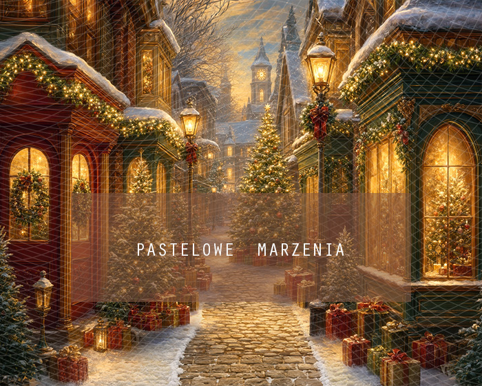 Fabric photographic background from the Christmas category, Frame 250x200 cm