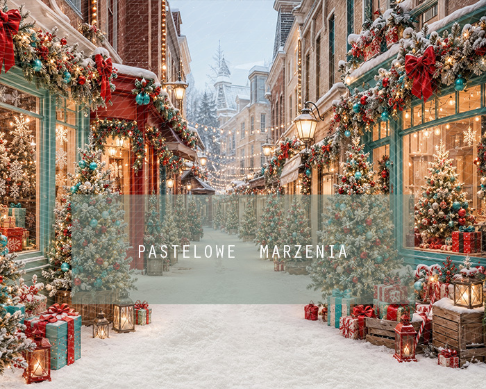 Fabric photographic background from the Christmas category, Frame 250x200 cm