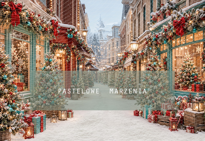Fabric photographic background from the Christmas category, Frame 290x200 cm