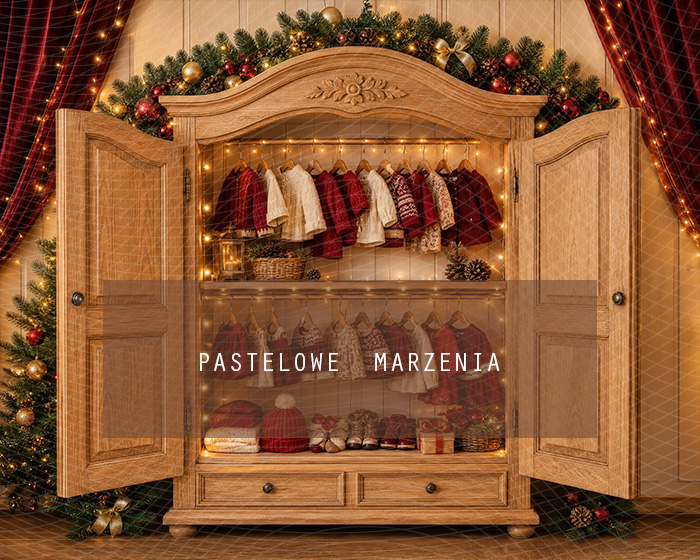 Fabric photographic background from the Christmas category, Frame 250x200 cm