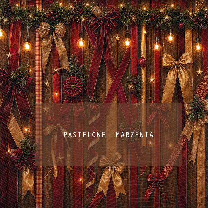 Fabric photographic background from the Christmas category, Frame 250x250 cm