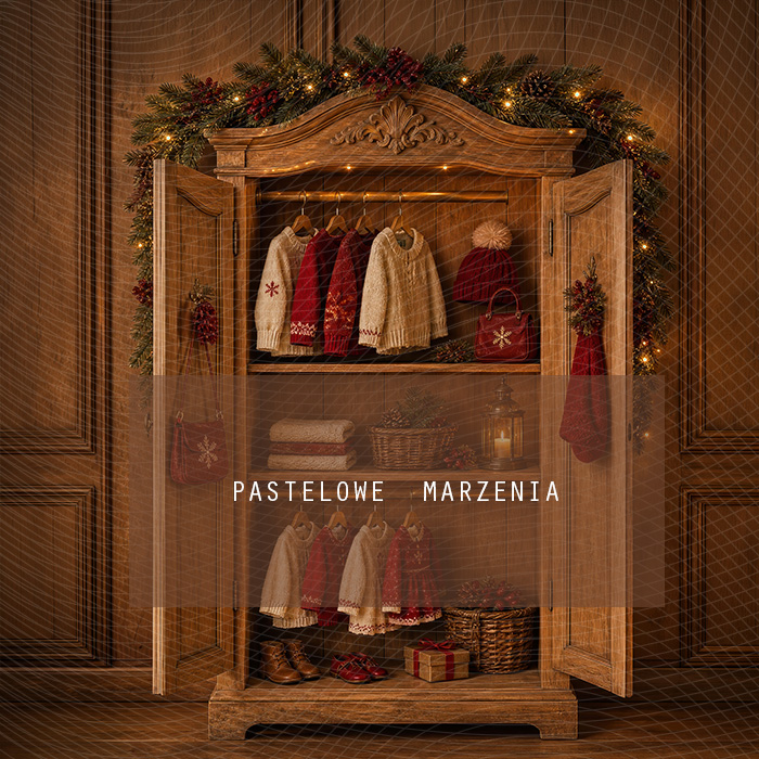 Fabric photographic background from the Christmas category, Frame 250x250 cm